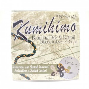 Kumihimo braiding disk and Rattail kit